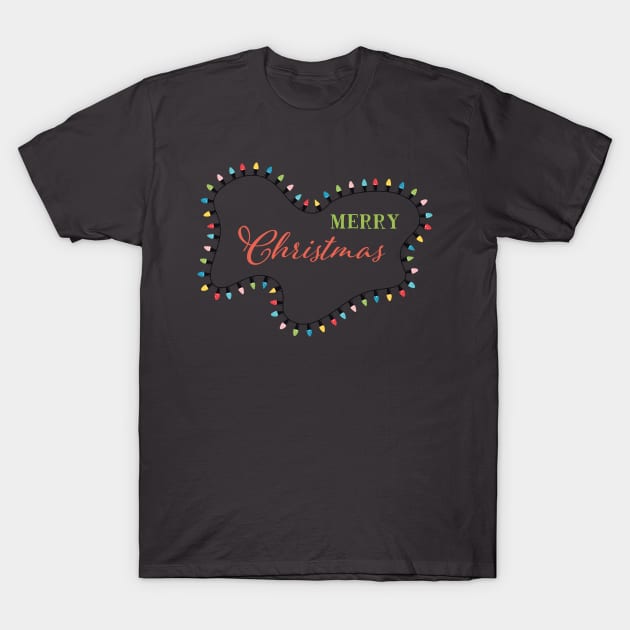 Merry Christmas T-Shirt by SWON Design